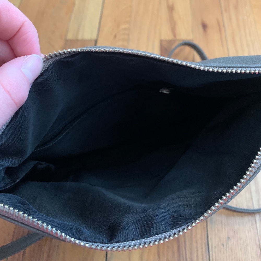 Faux Grey Leather Purse - Picture 6 of 6
